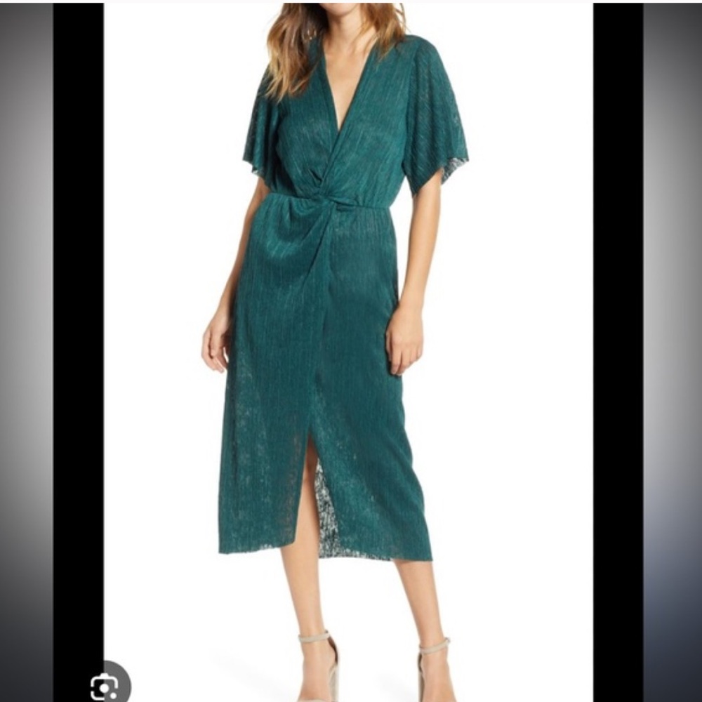 All in Favor Knot Front Dress